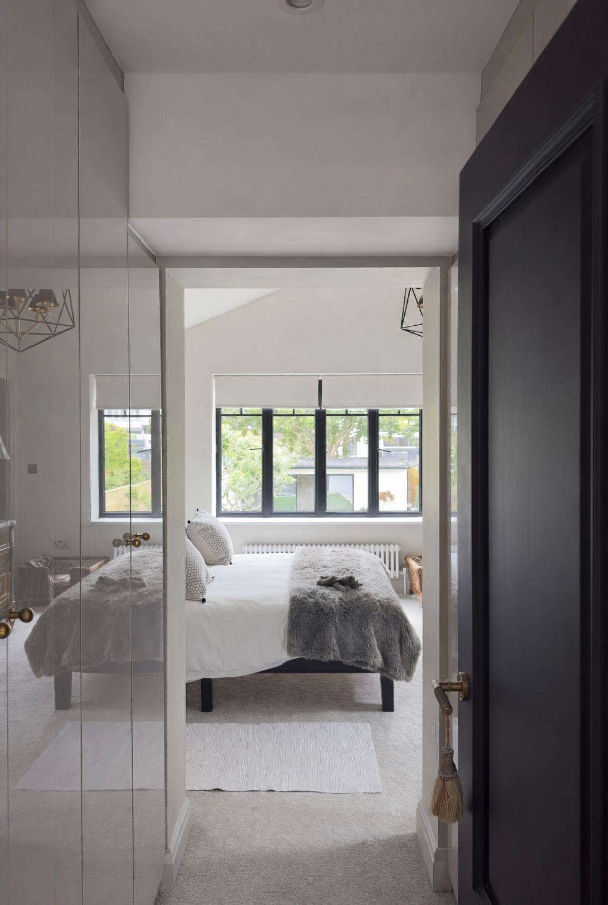 Elegant modern interior design space